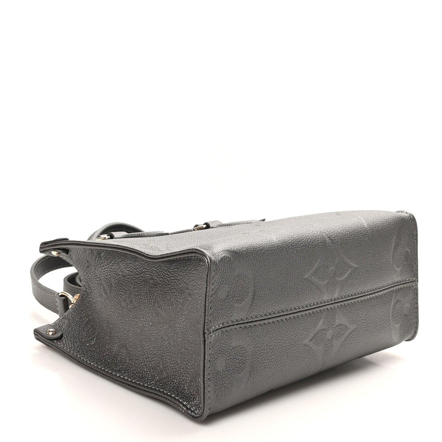 Metallic Empreinte Monogram Giant Onthego PM Gun Metal