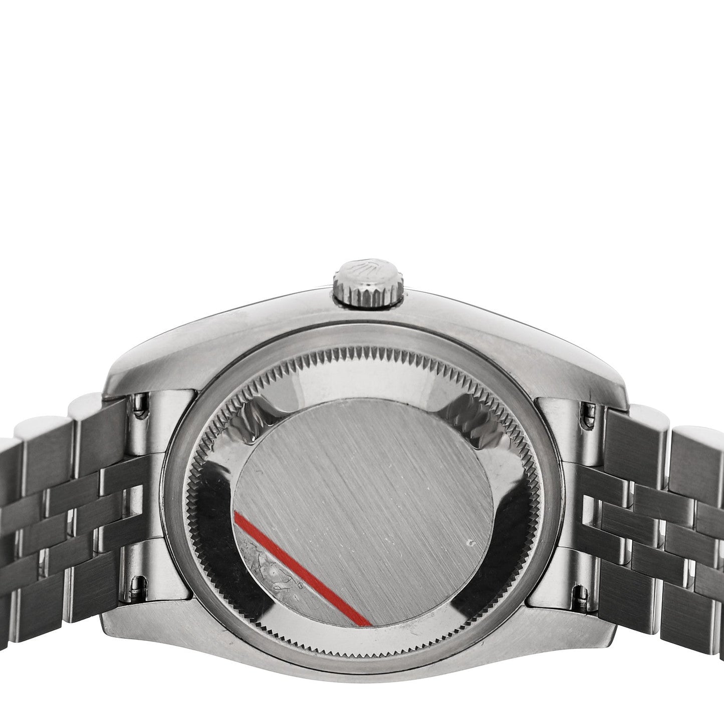 Stainless Steel 18K White Gold Diamond 36mm Oyster Perpetual Datejust Watch Blue 116234