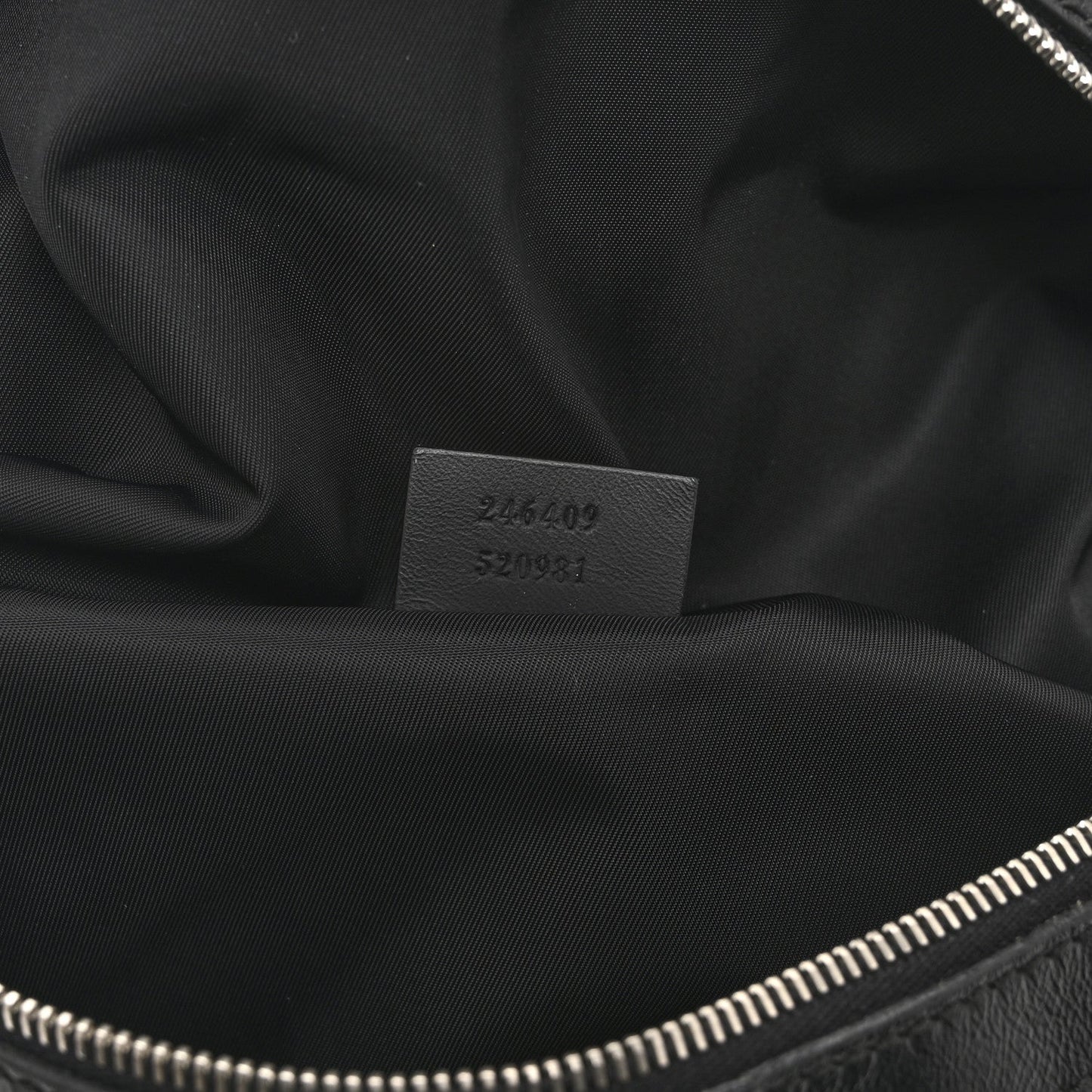 Guccissima Web Belt Bag Black