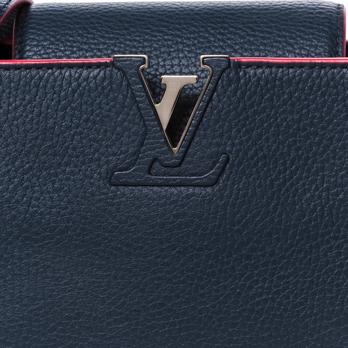 Taurillon Capucines BB Marine Rouge