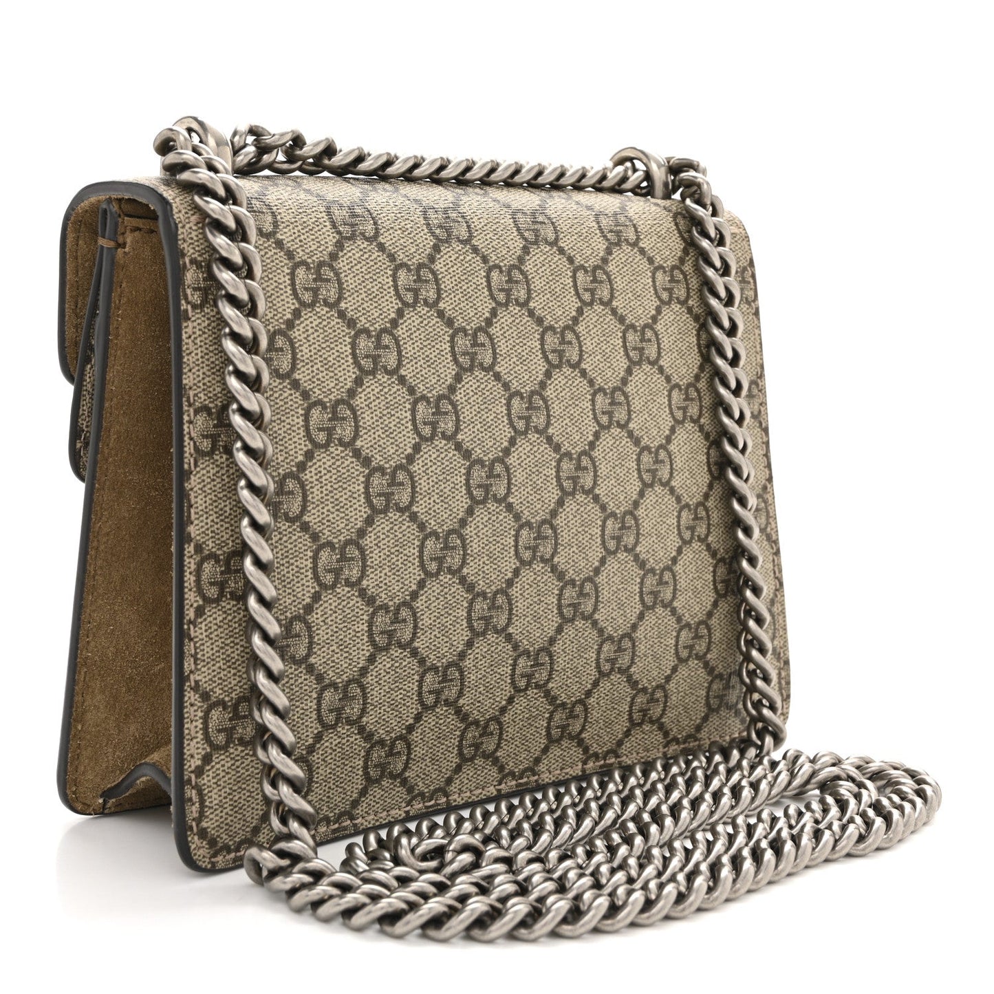 GG Supreme Monogram Mini Dionysus Shoulder Bag Taupe