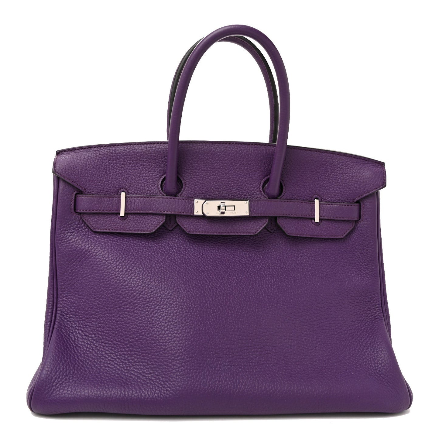 Taurillon Clemence Birkin 35 Ultraviolet