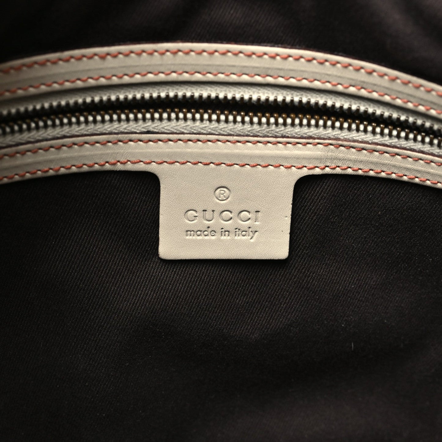 Calfskin Piston Lock Jackie O Hobo White