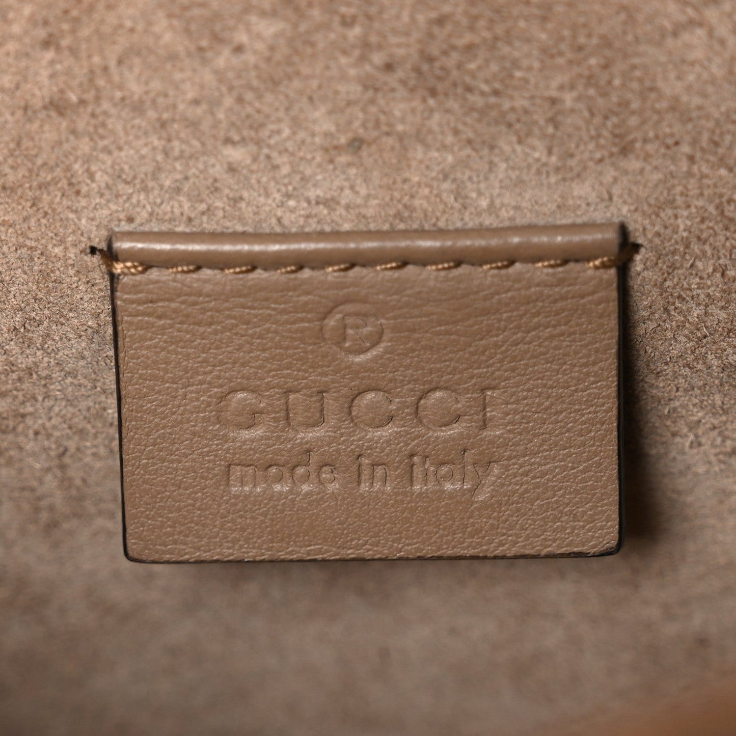 GG Supreme Monogram Mini Dionysus Shoulder Bag Taupe