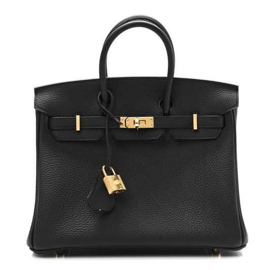 Togo Birkin 25 Black