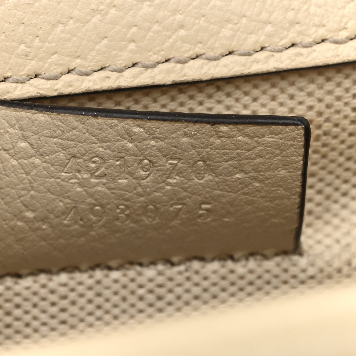 Textured Calfskin Crystal Mini Dionysus Shoulder Bag Mystic White