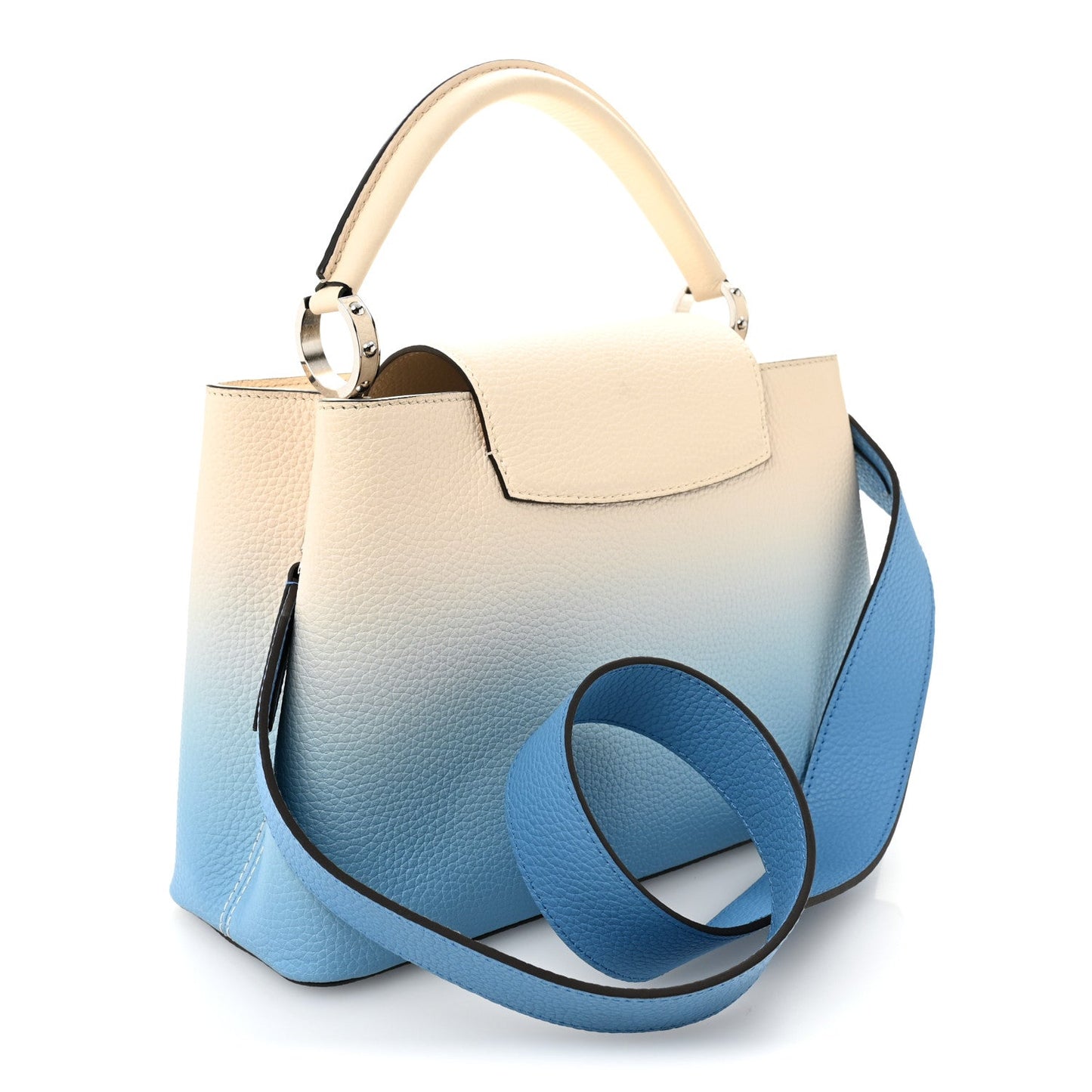 Taurillon Capucines MM Gradient Blue