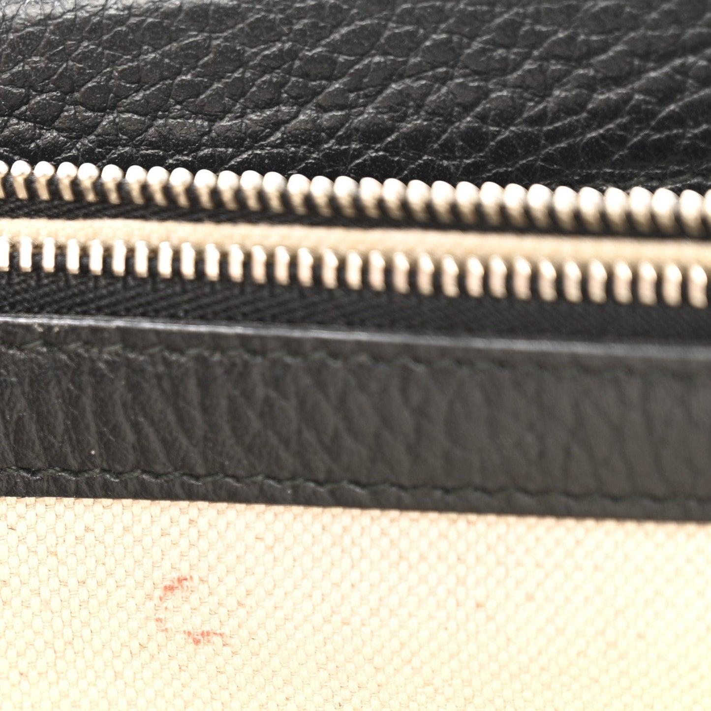 Pebbled Calfskin Small Dionysus Shoulder Bag Black