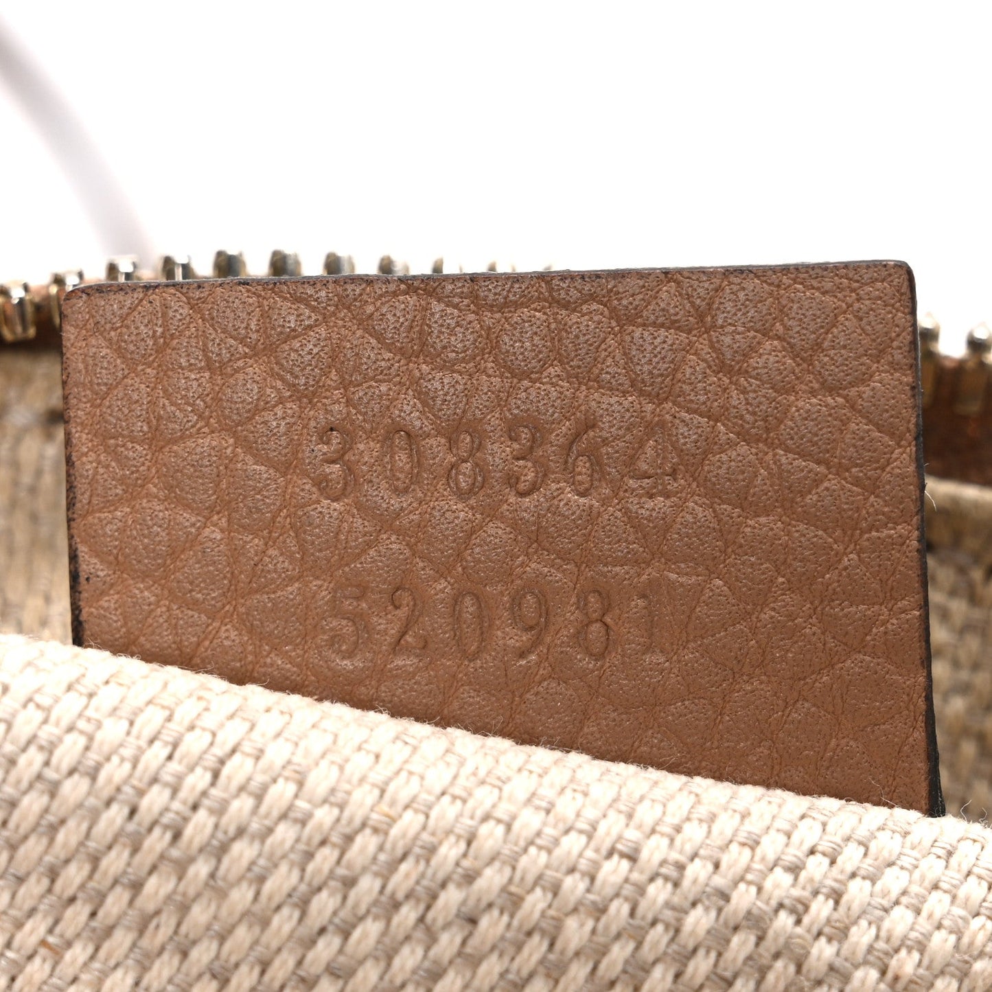 Pebbled Calfskin Small Soho Disco Bag Rose Beige