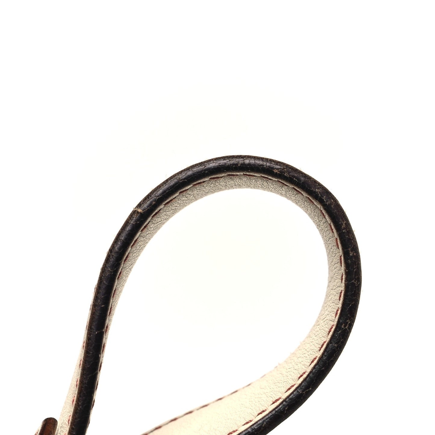 Calfskin Piston Lock Jackie O Hobo White