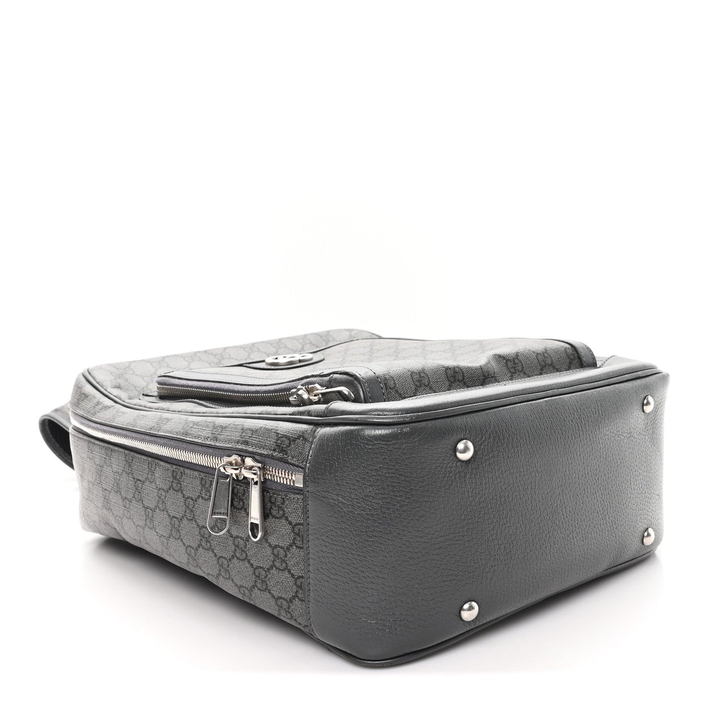 GG Supreme Monogram Ophidia Backpack  Grey