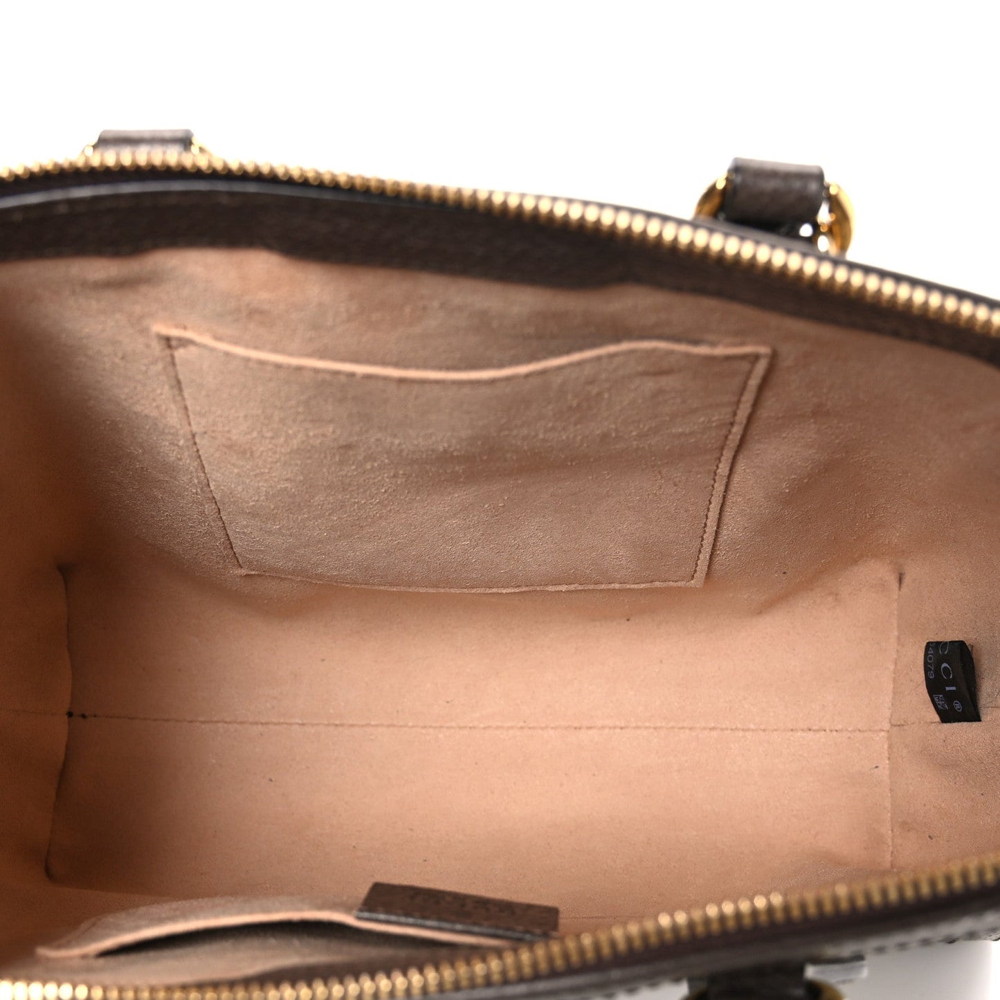 GG Supreme Monogram Small Ophidia Tote Bag Brown