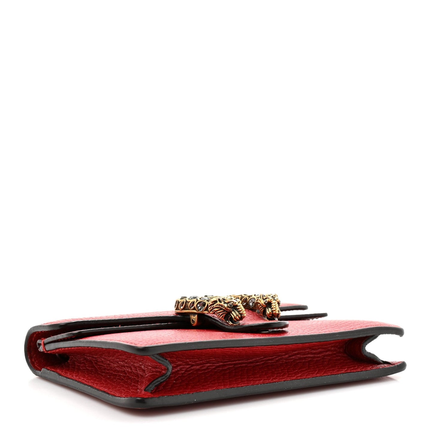 Calfskin Super Mini Dionysus Shoulder Bag Hibiscus Red