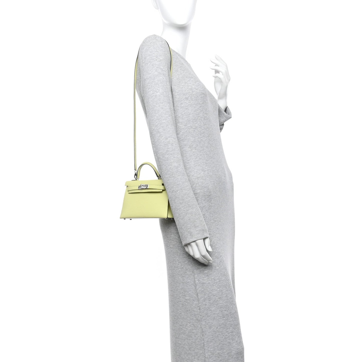 Chevre Mysore Mini Kelly Sellier 20 Jaune Bourgeon