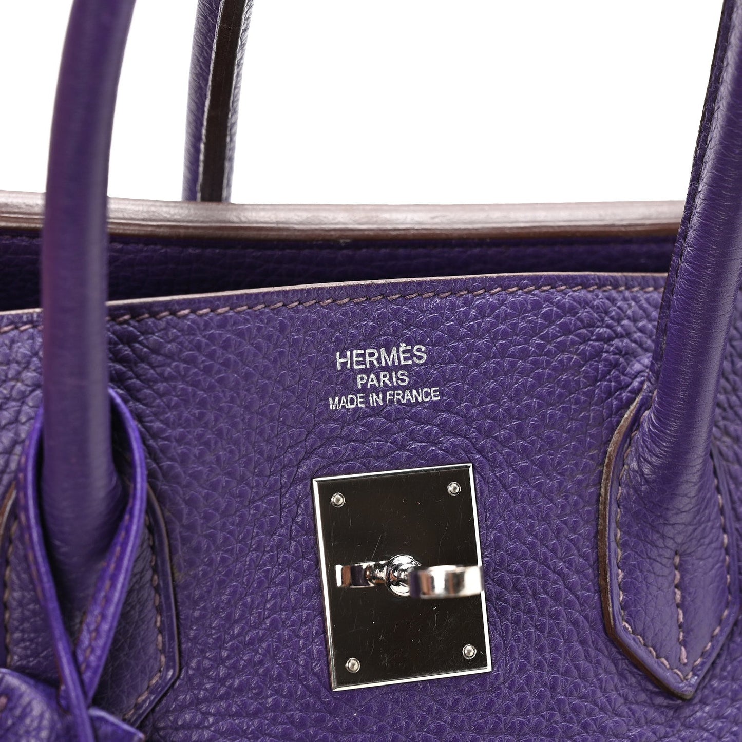 Taurillon Clemence Birkin 35 Iris