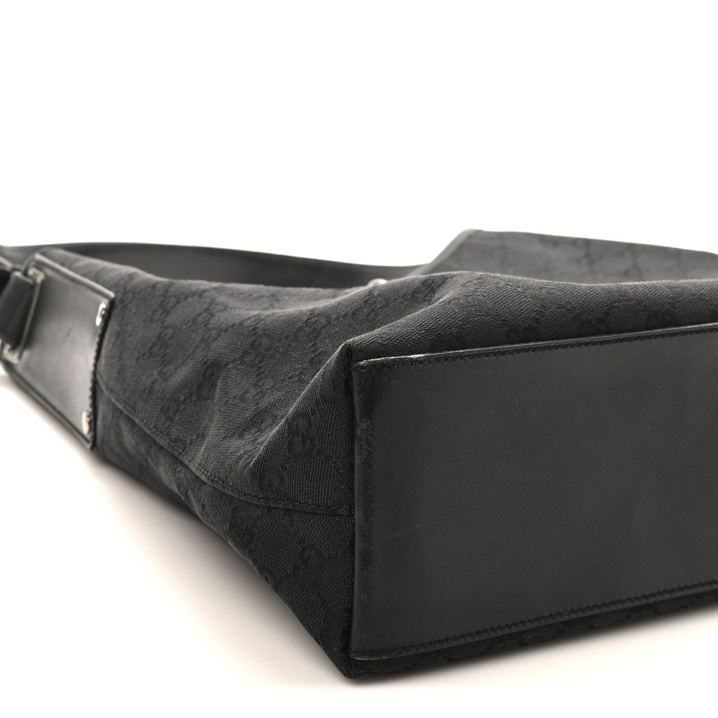 Monogram Large Jackie O Hobo Black