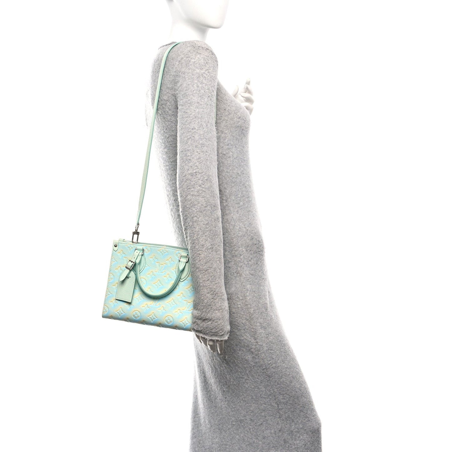 Empreinte Monogram Summer Stardust Onthego PM  Water Green