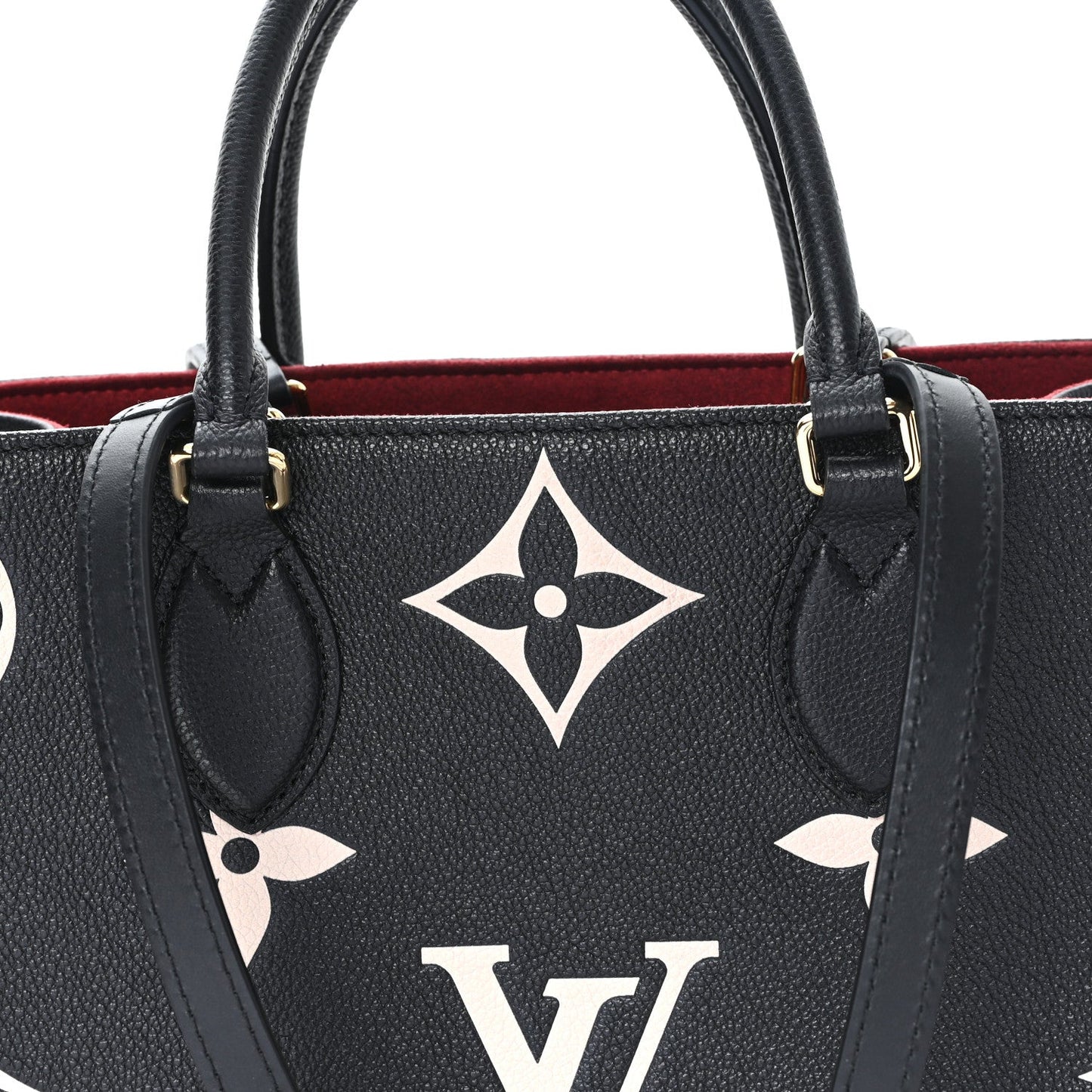 Empreinte Monogram Giant Onthego MM Black Beige