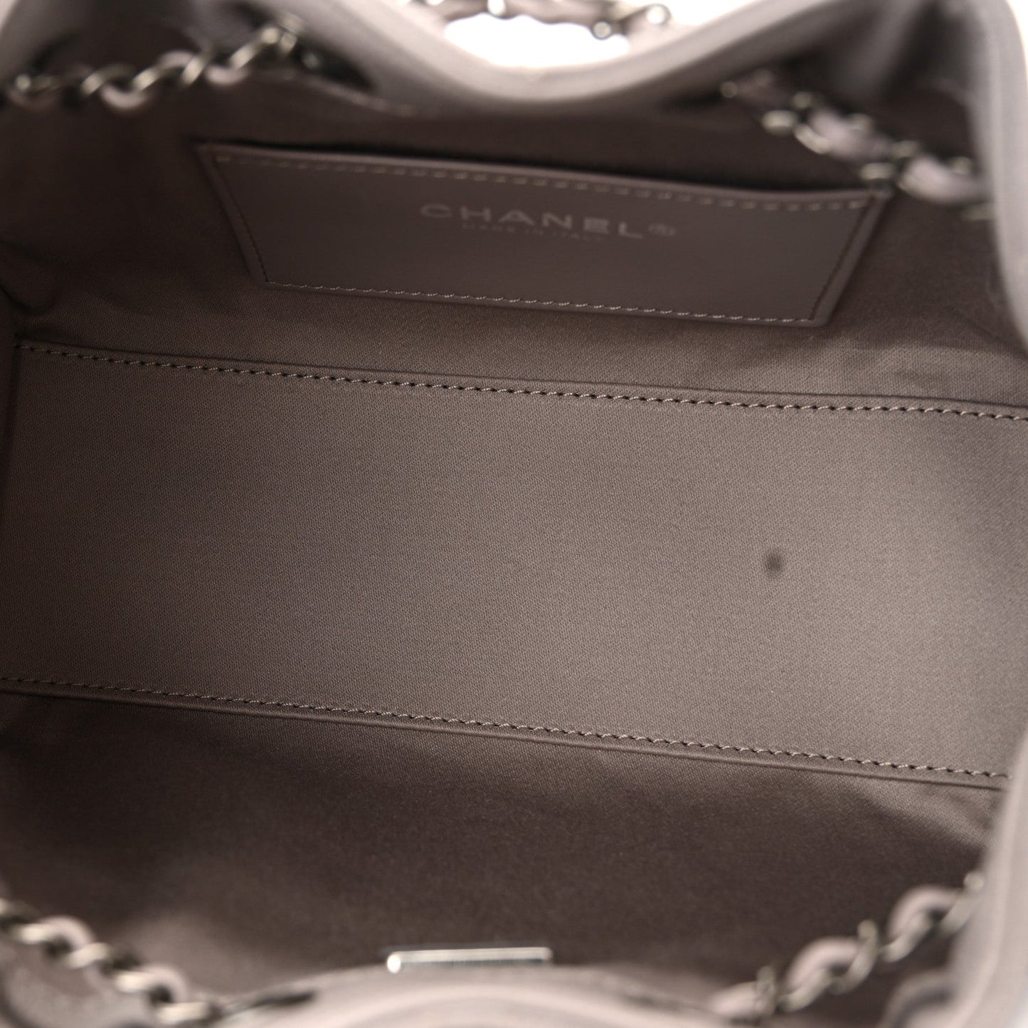 Caviar Quilted Mini Chanel 25 Handbag Dark Grey