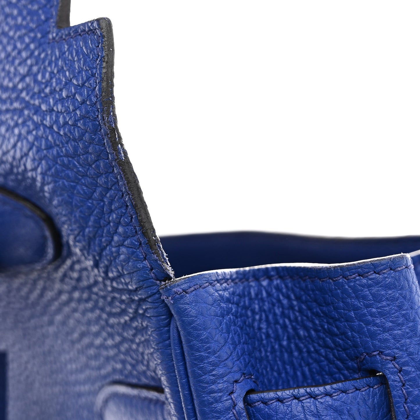 Togo Kelly Retourne 35 Bleu Electrique