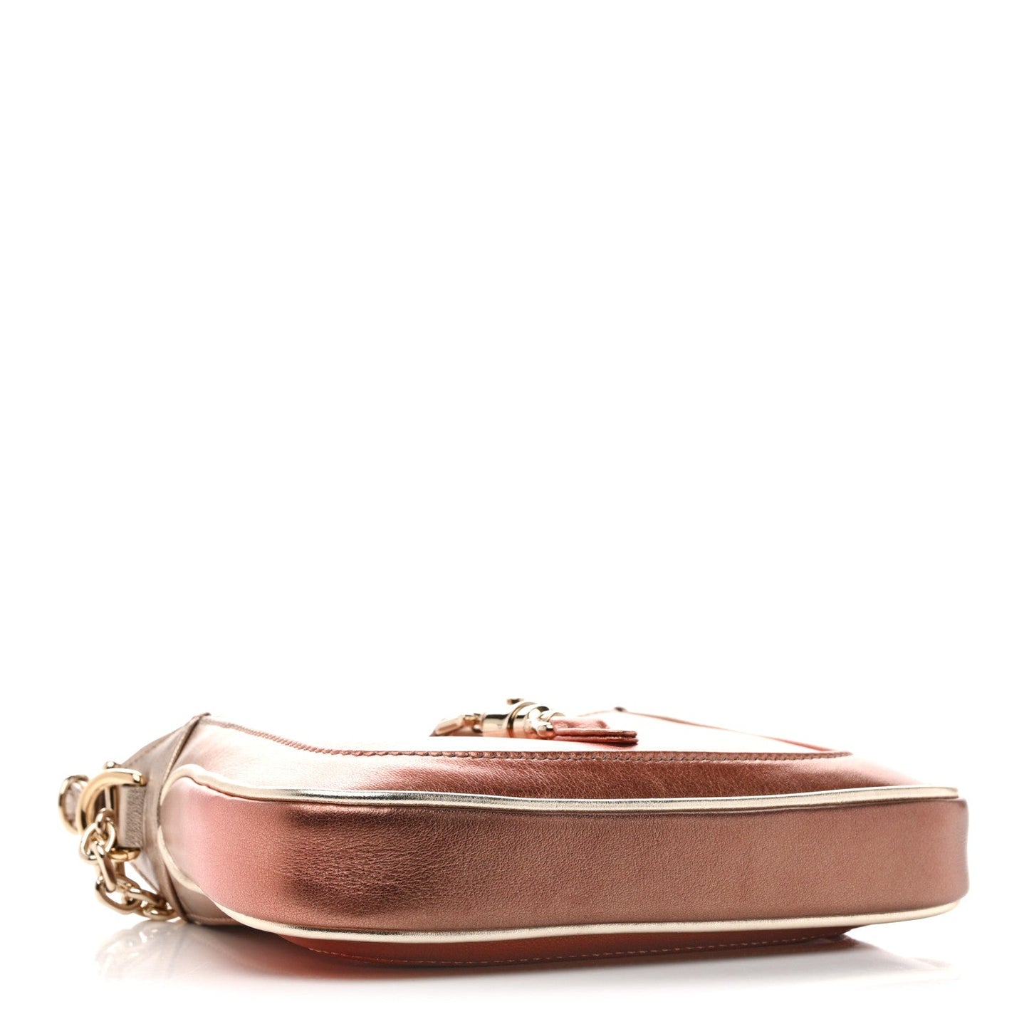 Metallic Faded Nappa Mini Jackie 1961 Copper