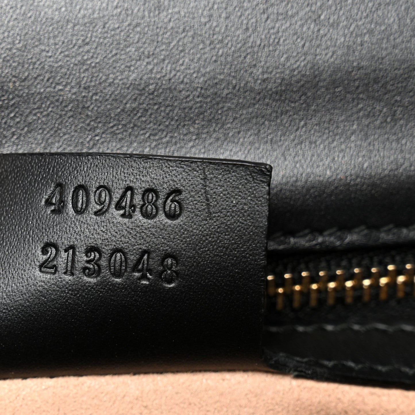 Guccissima Medium Padlock Shoulder Bag Black