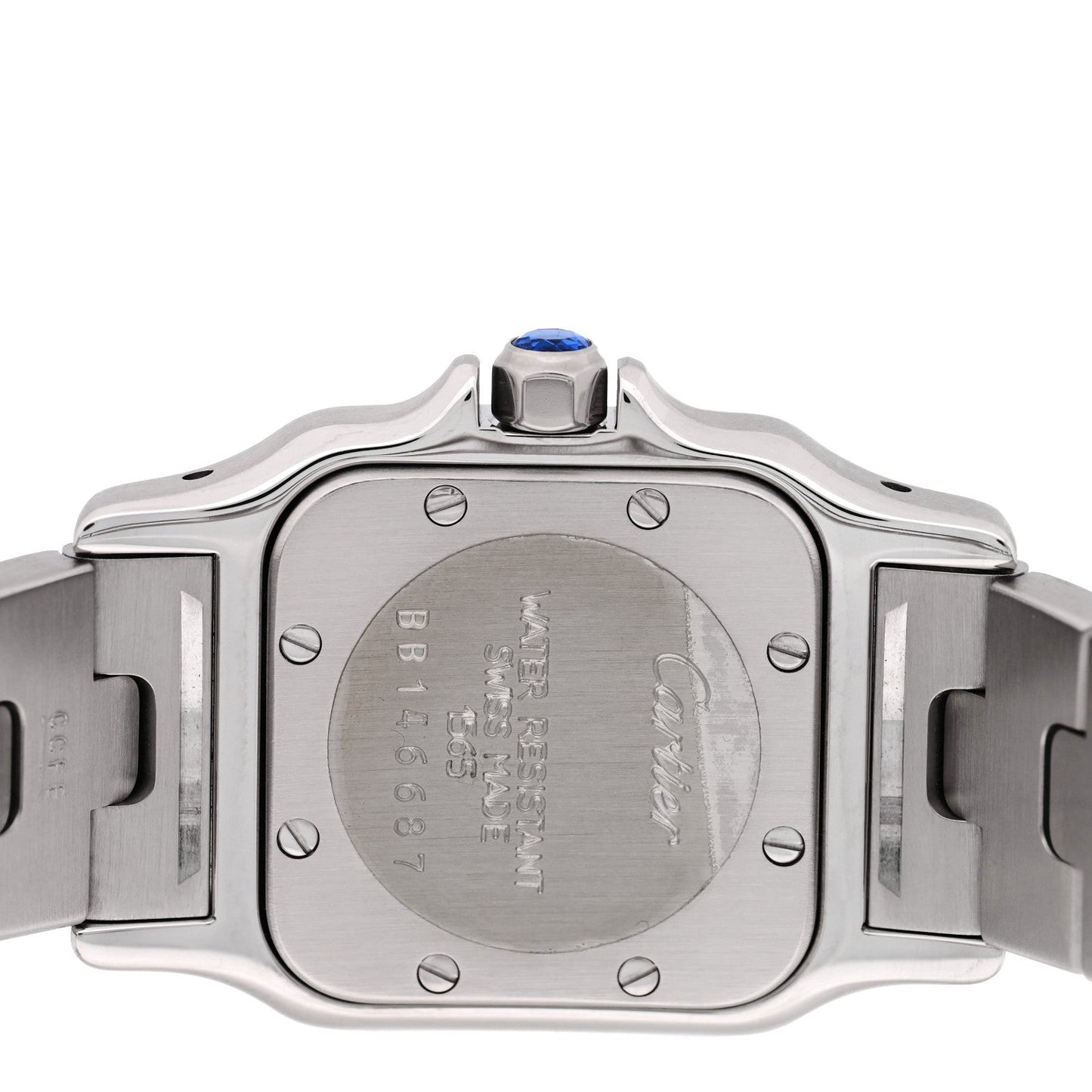 Stainless Steel 24mm Santos de Cartier Galbee Quartz Watch