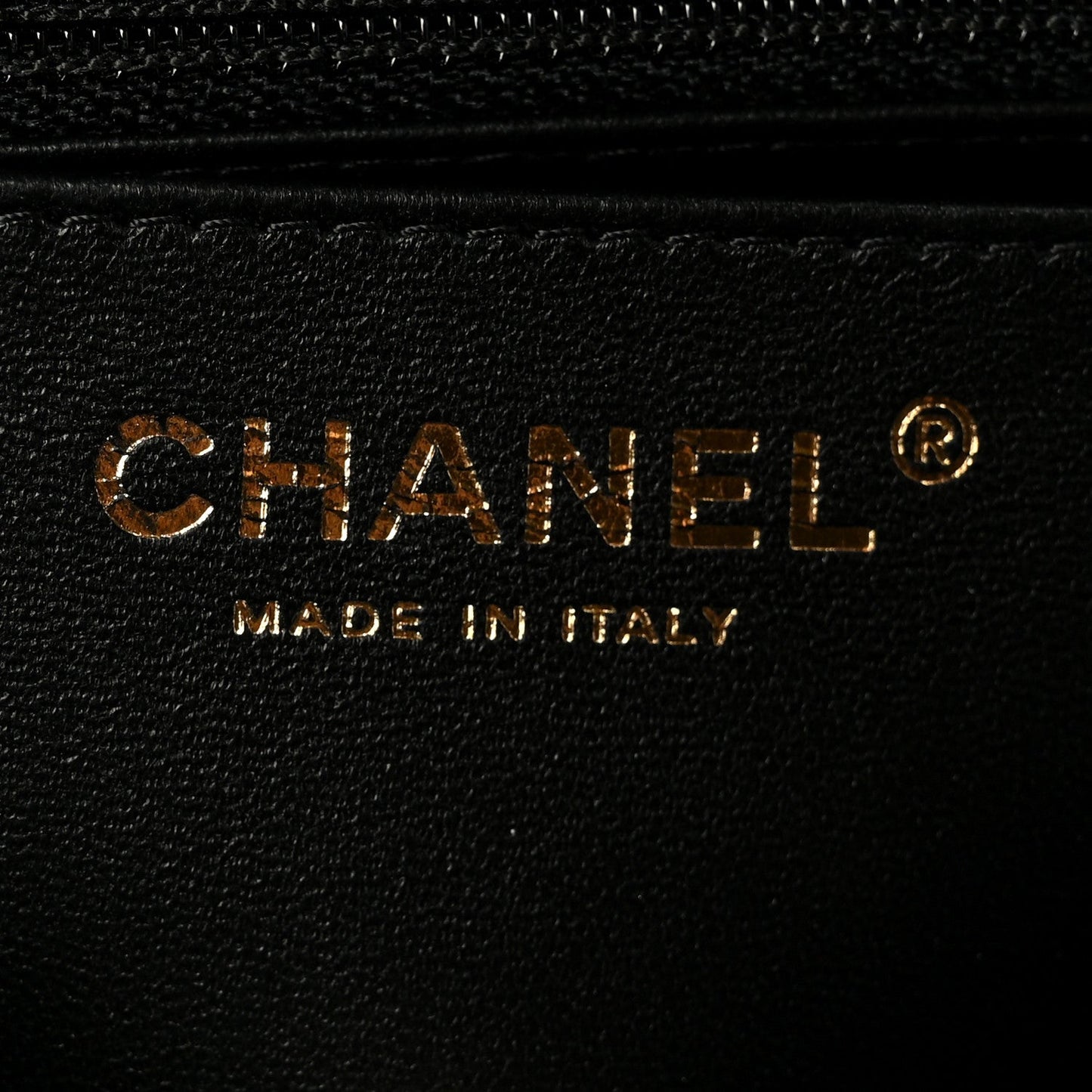 Lambskin Quilted Mini Square Flap Black