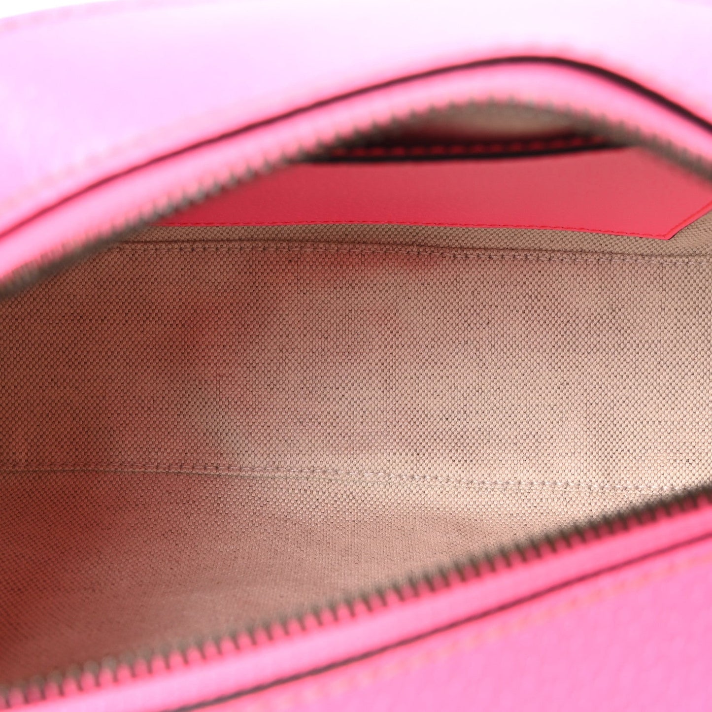 GG Supreme Monogram Textured Dollar Calfskin Web Ophidia Small Crossbody Bag Beige Ebony Fuchsia