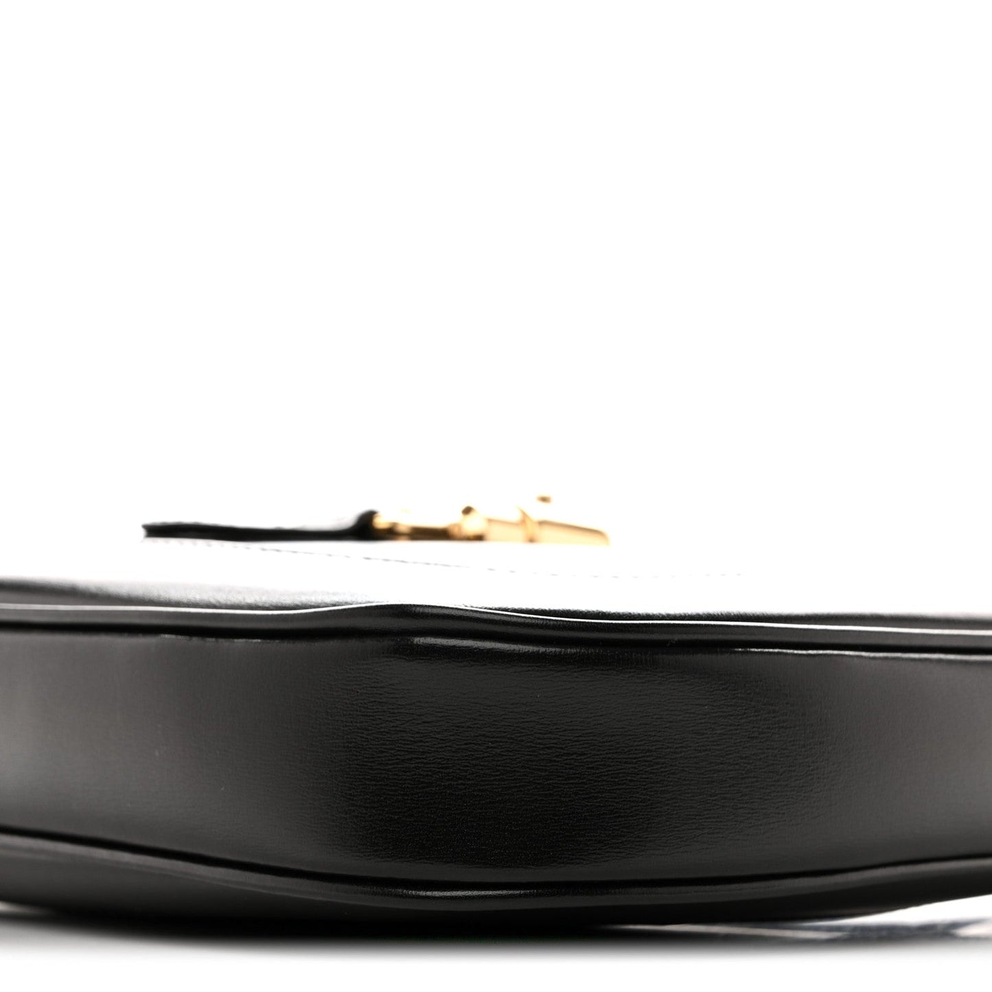 Boarded Dyana Lux Calfskin Small Jackie 1961 Hobo Black