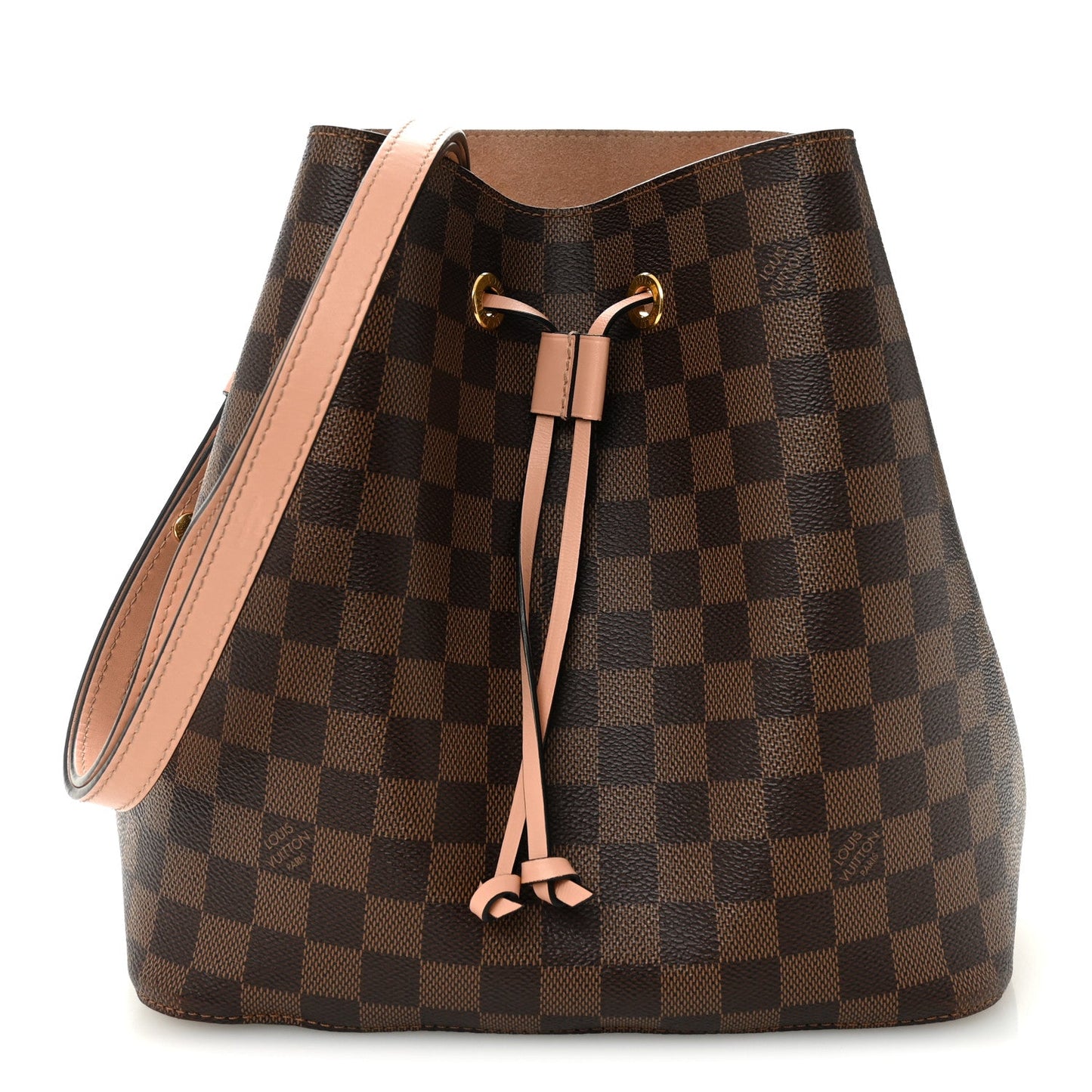 Damier Ebene Neonoe MM Venus Pink