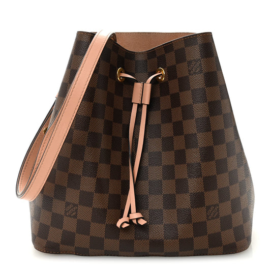 Damier Ebene Neonoe MM Venus Pink