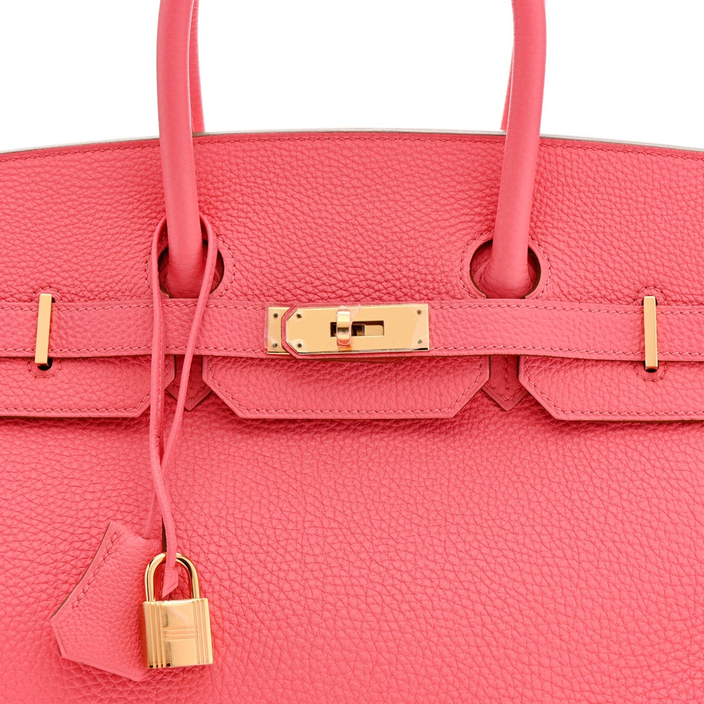 Togo Birkin 35 Rose Lipstick