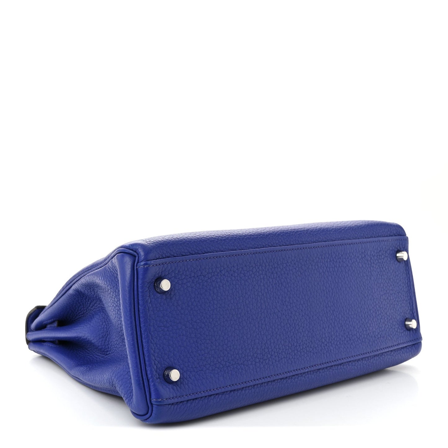 Taurillon Clemence Kelly Retourne 32 Bleu Electrique