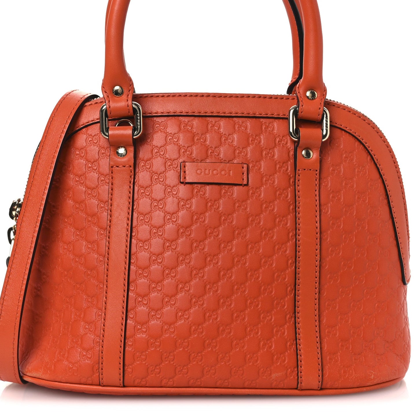 Microguccissima Mini Dome Bag Sun Orange