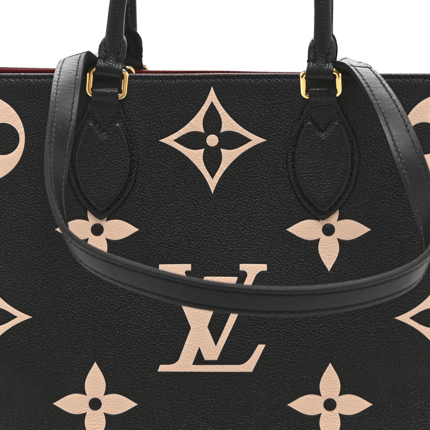 Empreinte Monogram Giant Onthego MM Black Beige
