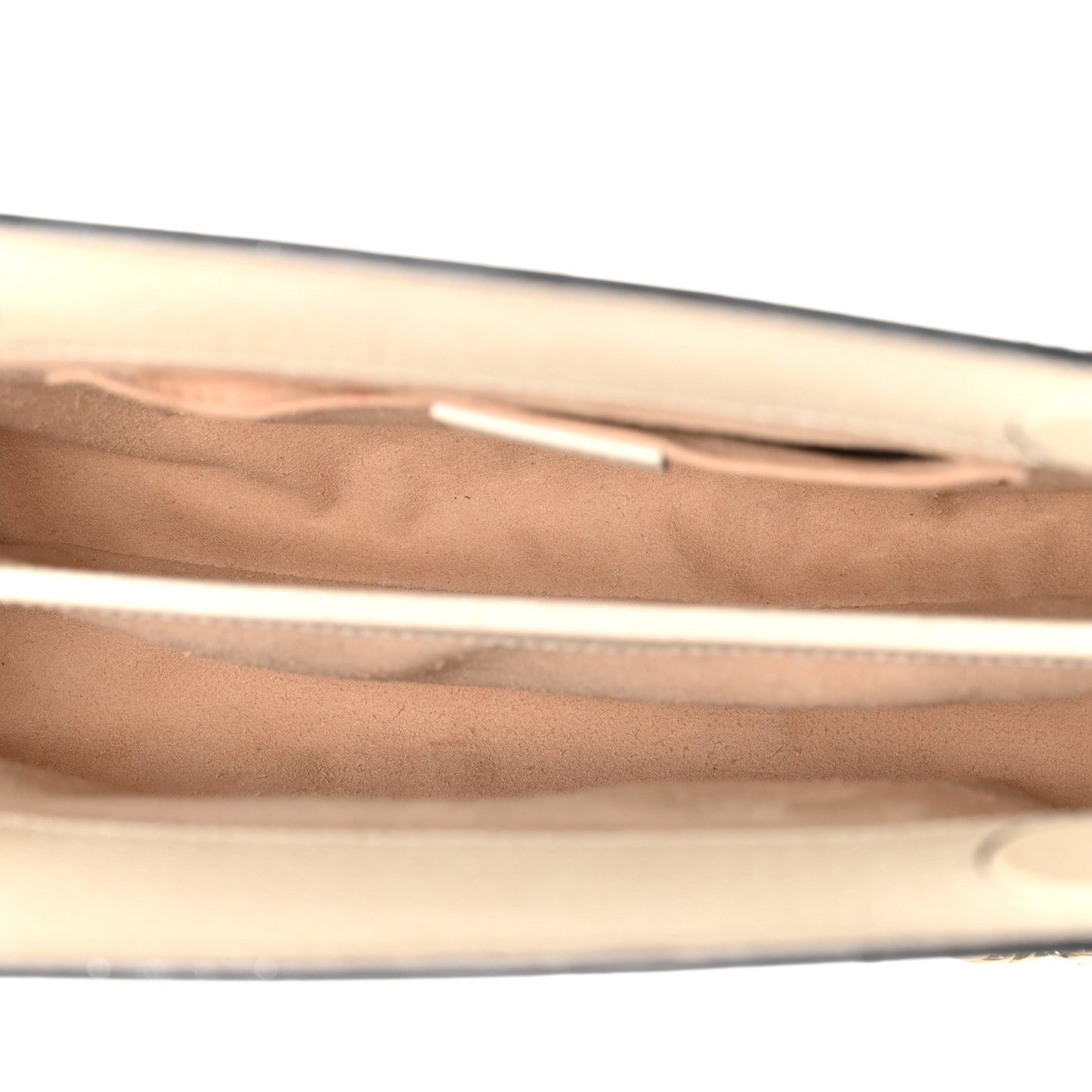 GG Supreme Monogram Flora Web Small Ophidia Chain Shoulder Bag White