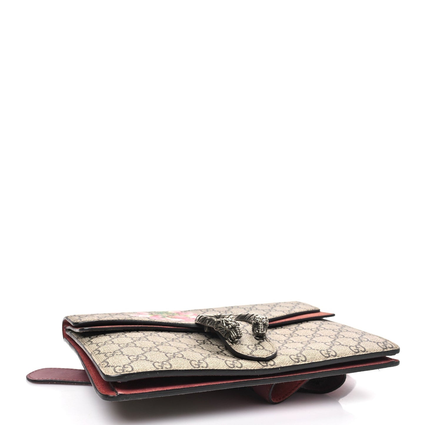 GG Supreme Monogram Blooms Dionysus Belt Bag Beige Multicolor Dry Rose