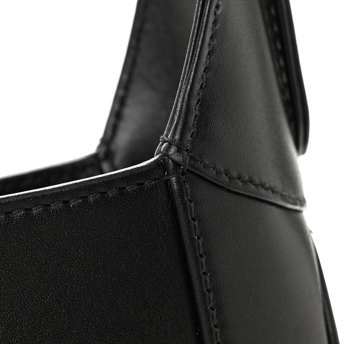 Calfskin Small Jackie Shoulder Bag Black