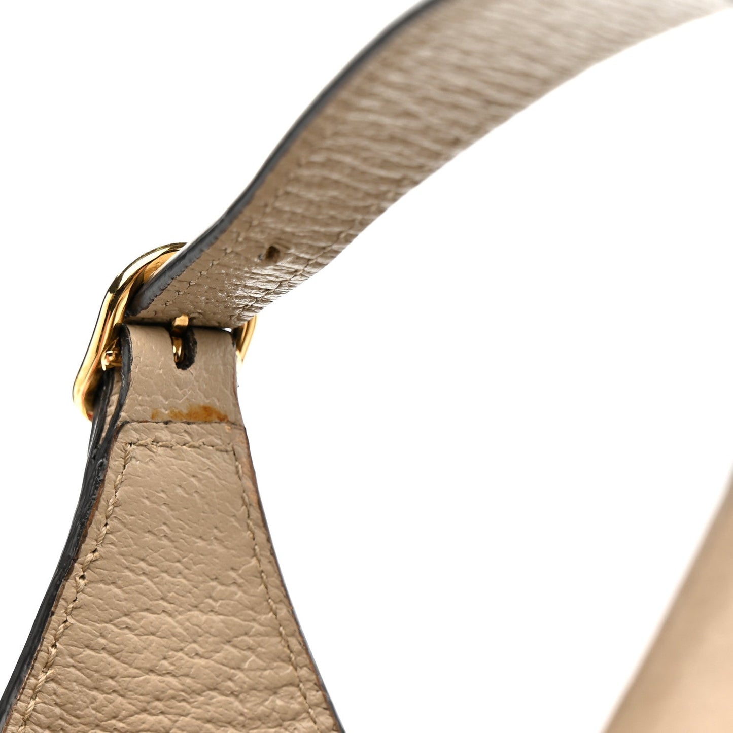 GG Supreme Monogram Textured Dollar Calfskin Mini Jackie 1961 Hobo Beige Mystic White Oatmeal