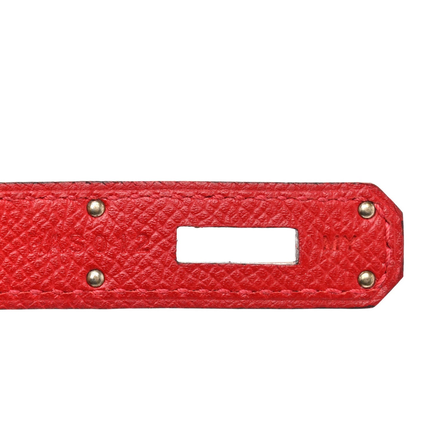 Epsom Birkin 30 Rouge Casaque
