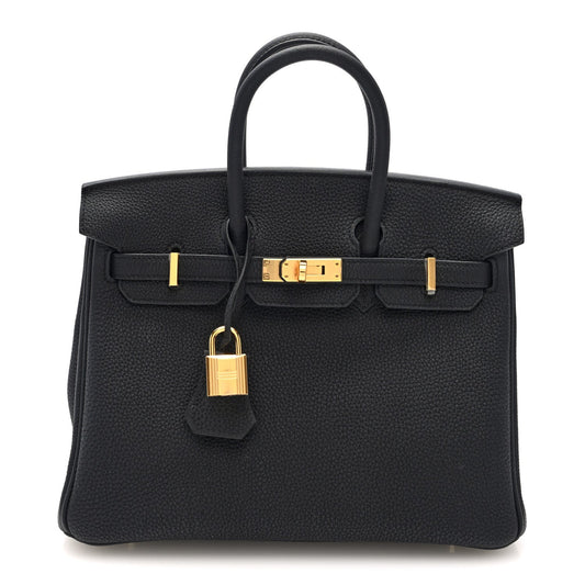 Togo Birkin 25 Black