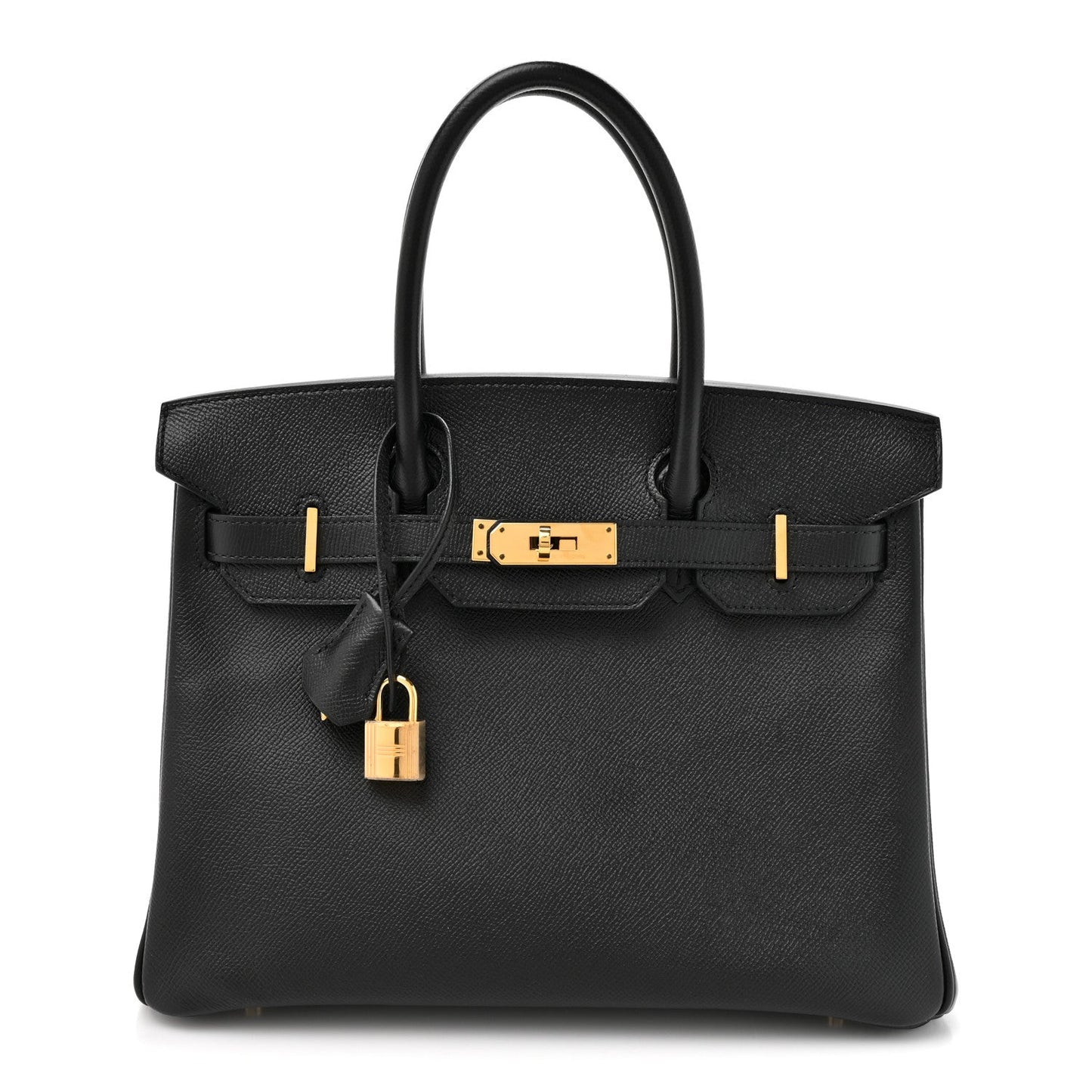 Epsom Birkin 30 Black