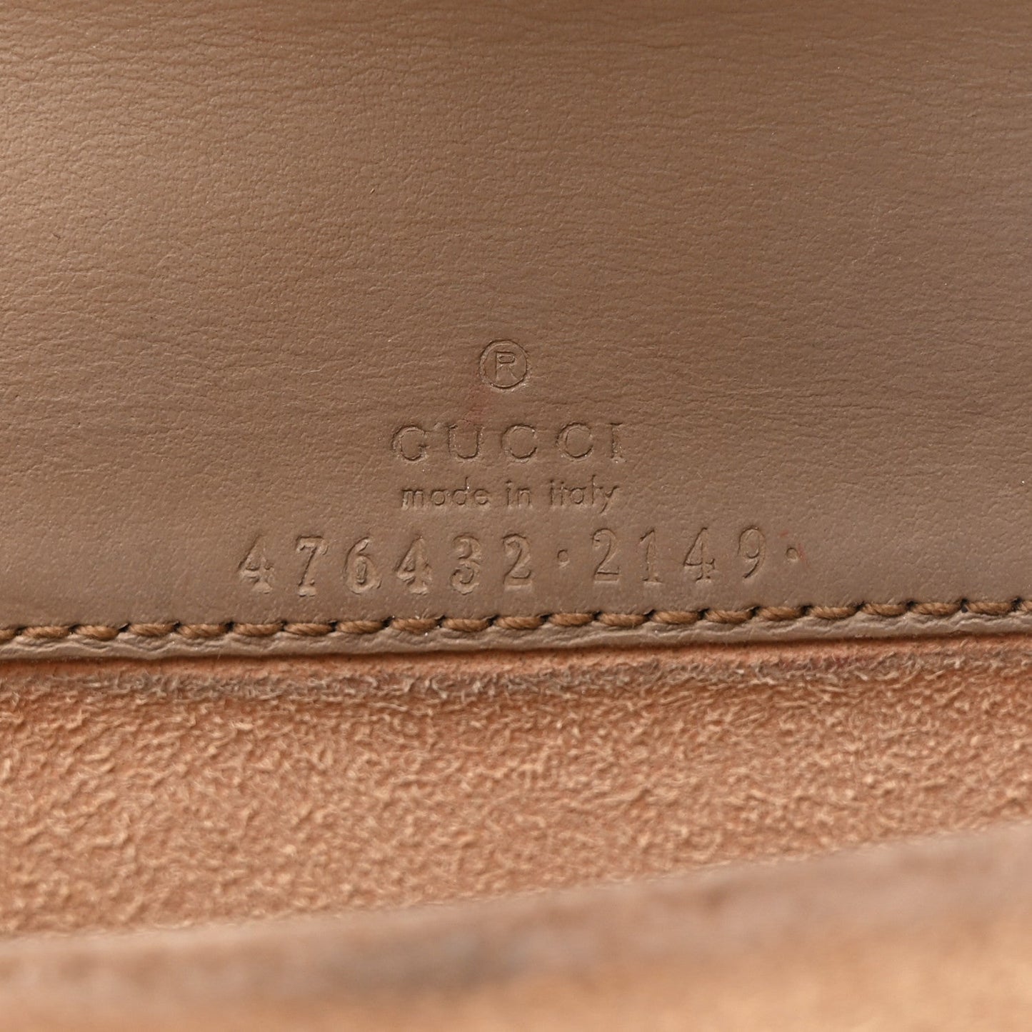 GG Supreme Monogram Super Mini Dionysus Shoulder Bag Taupe