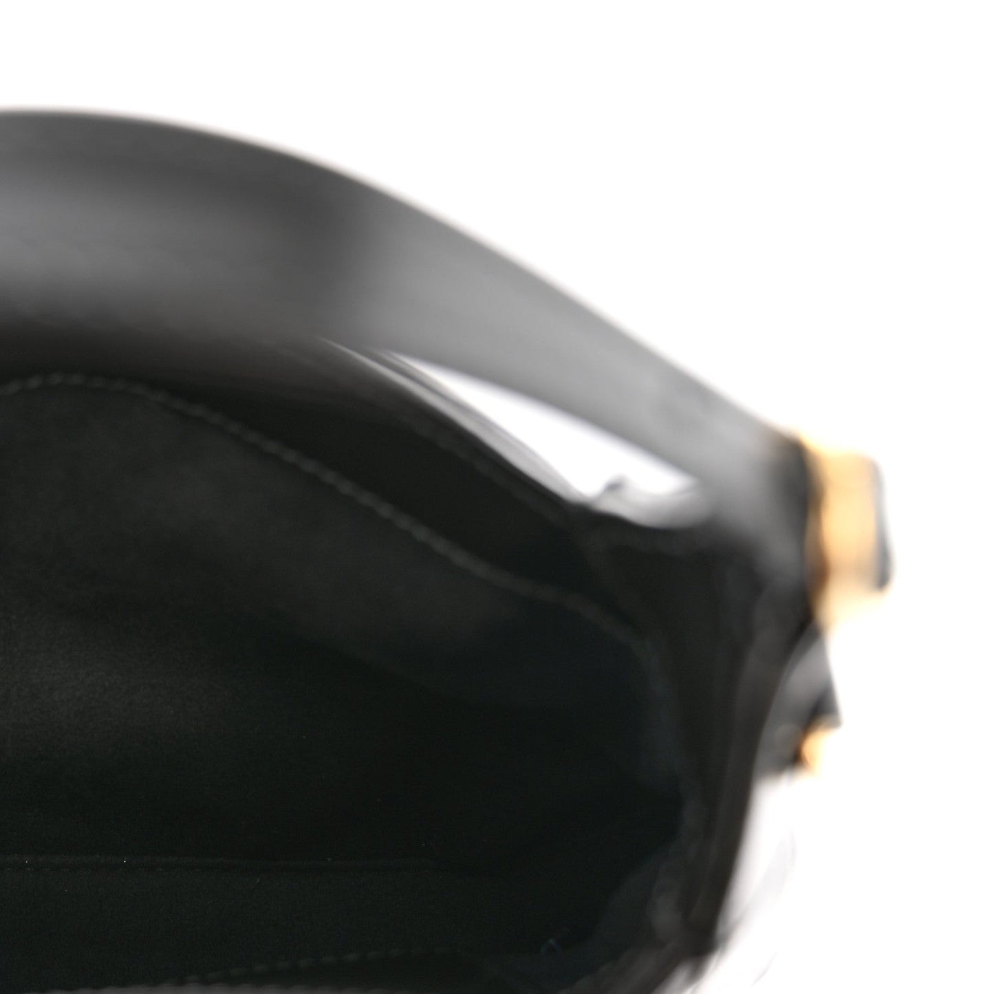 New Canvas Charisma Calfskin Crystal GG Monogram Mini Jackie 1961 Hobo Black