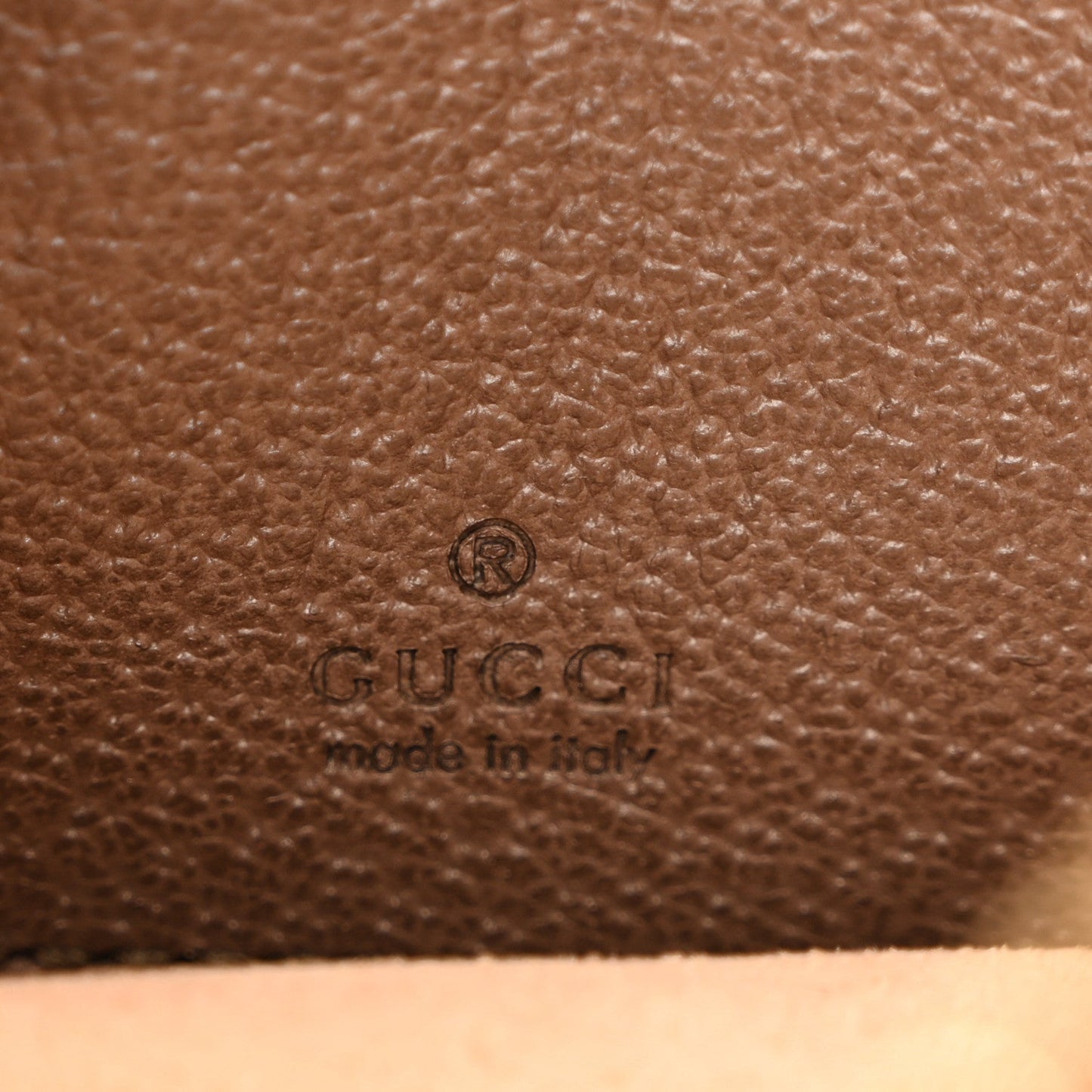GG Supreme Monogram Textured Calfskin Web Mini Ophidia Half Moon Hobo Beige Ebony New Acero