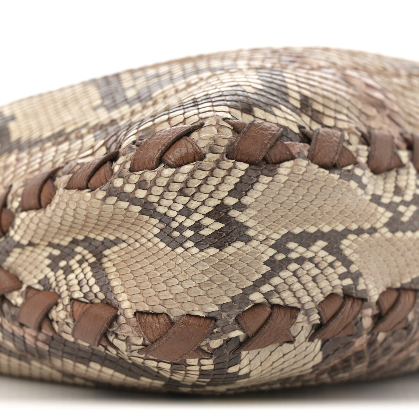 Snakeskin Large New Jackie Shoulder Bag Multicolor