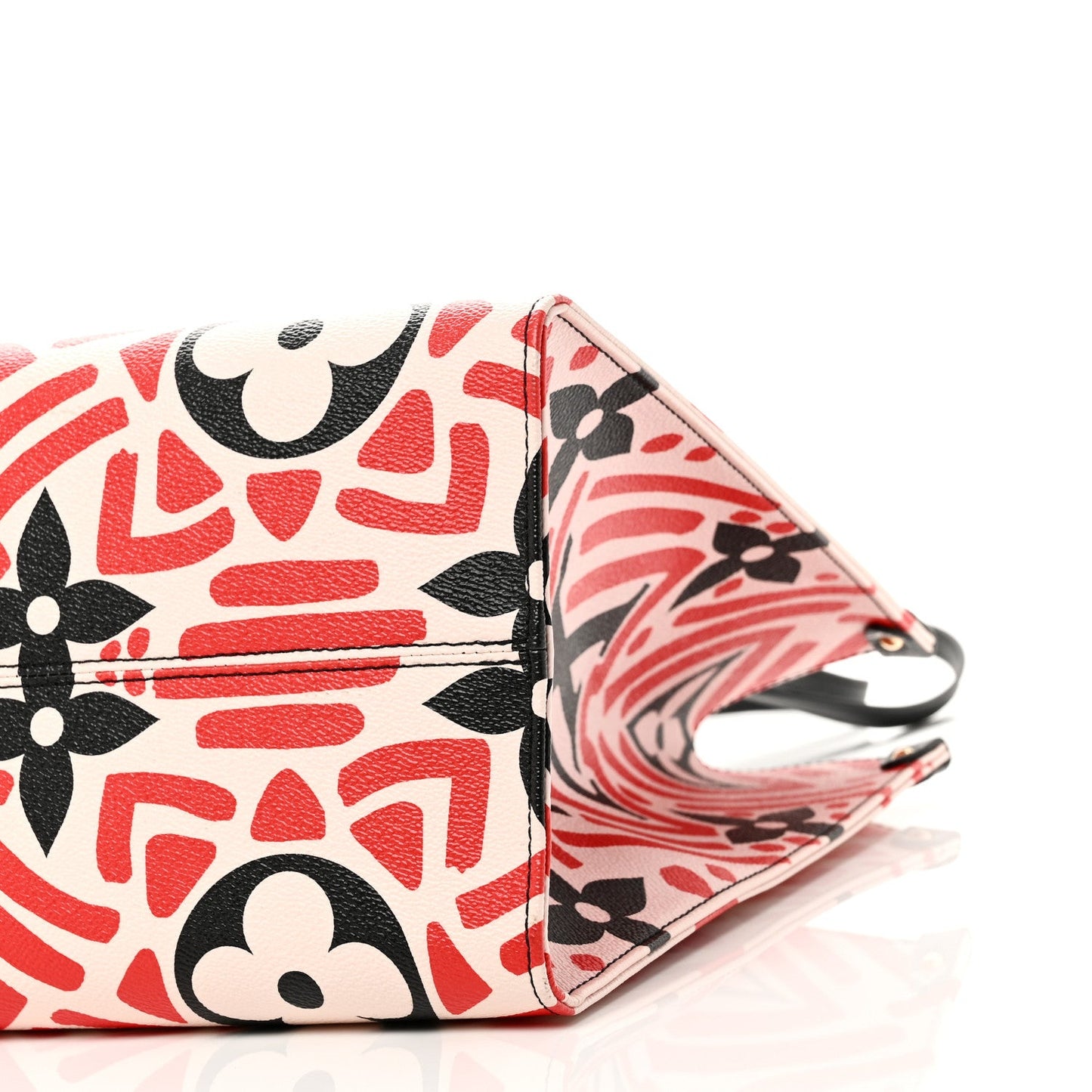 Monogram Giant Crafty Onthego GM Creme Rouge Black