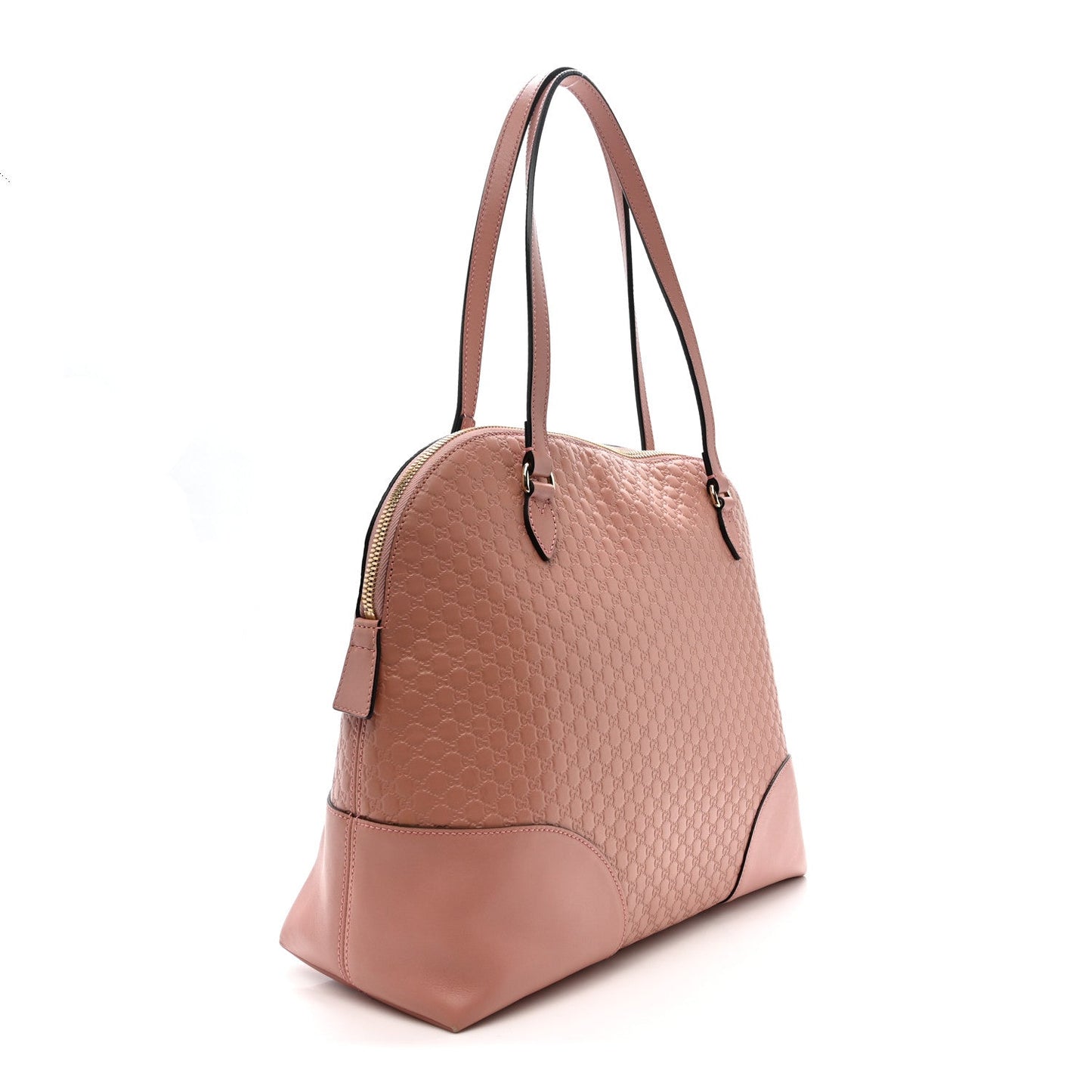 Soft Microguccissima Medium Bree Shoulder Bag Soft Pink