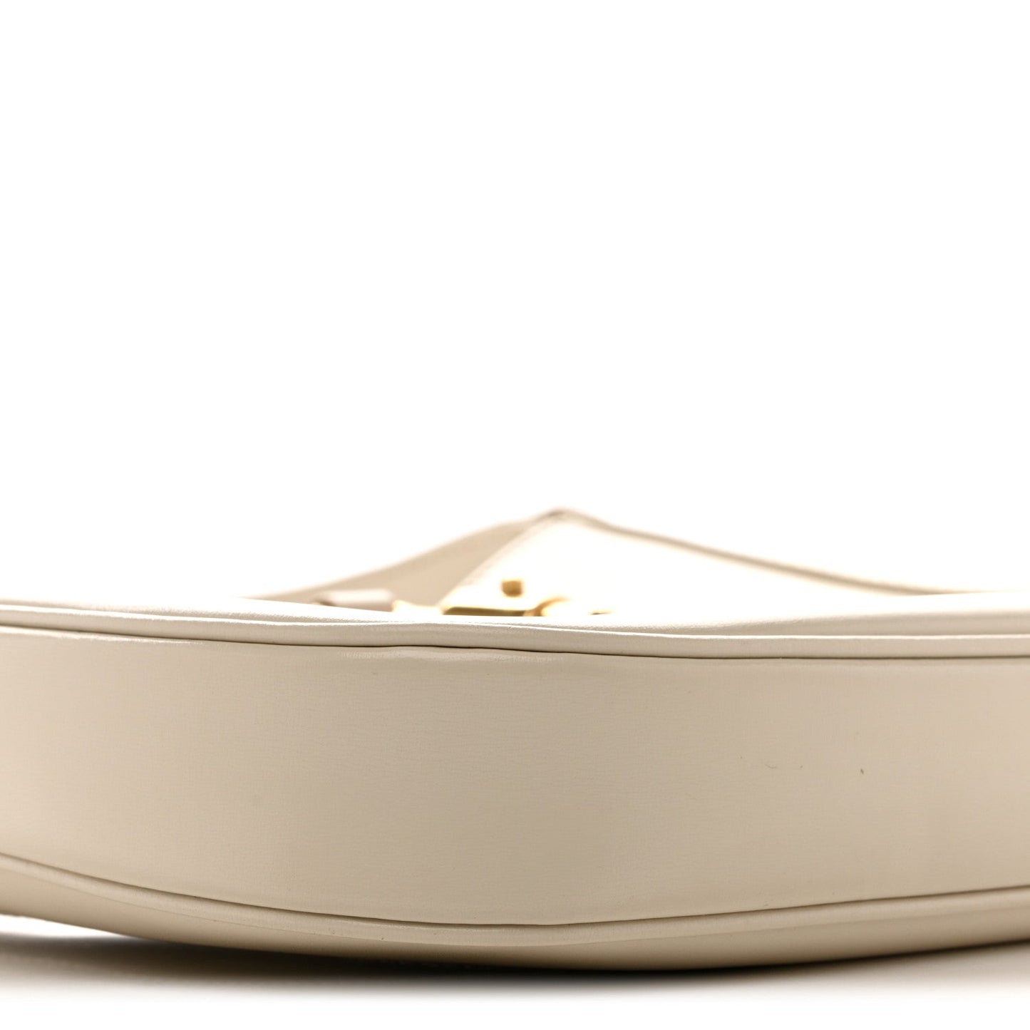 Boarded Dyana Lux Calfskin Small Jackie 1961 Hobo Mystic White